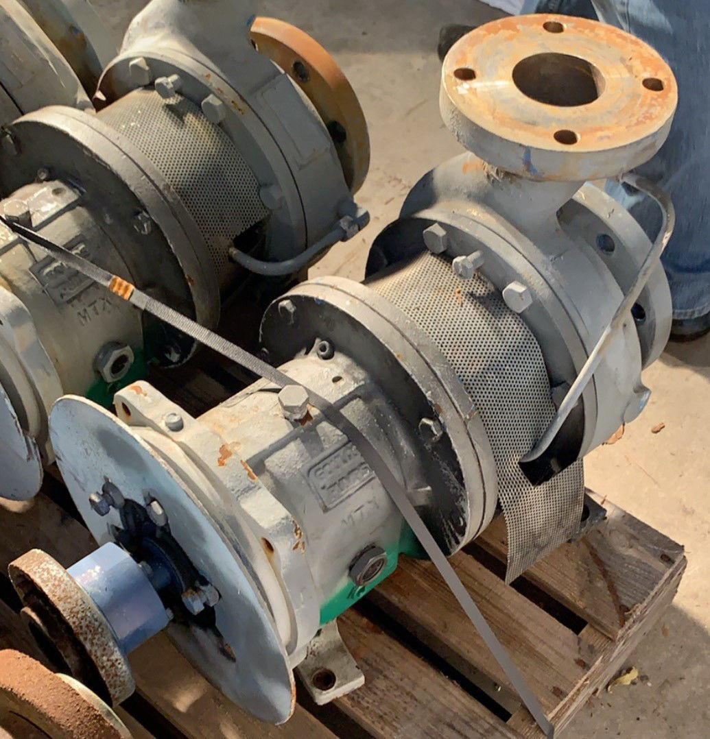 GOULDS 3196MTX 3X4-8G 316 STAINLESS STEEL PUMP HS-0190